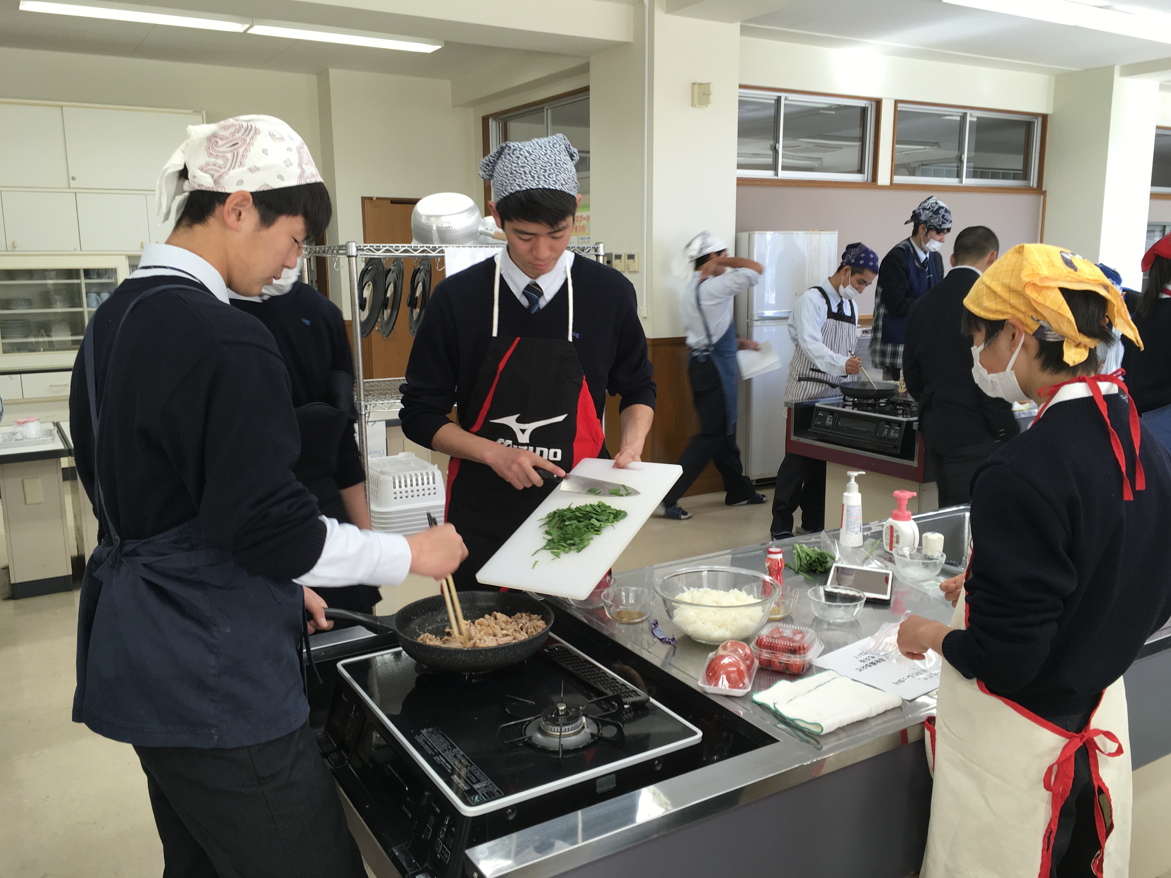 バランスの良いお弁当作り 日本体育大学柏高等学校