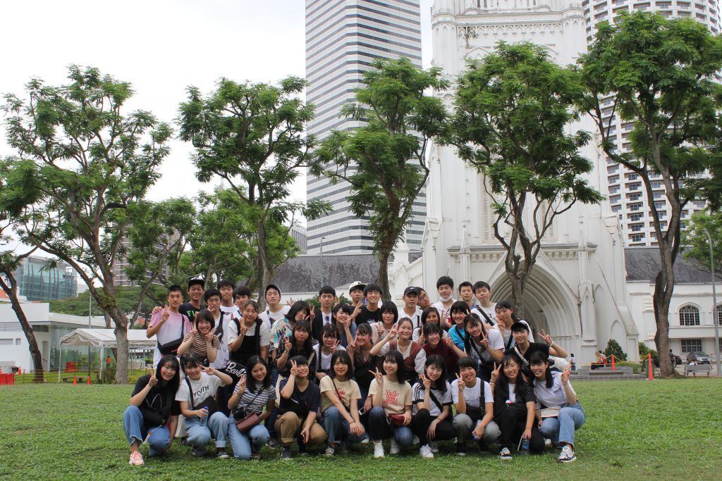 シンガポール修学旅行(59期生進学コースB団) 日本体育大学柏高等学校 シンガポール修学旅行(59期生進学コースB団) 日本体育大学柏高等学校